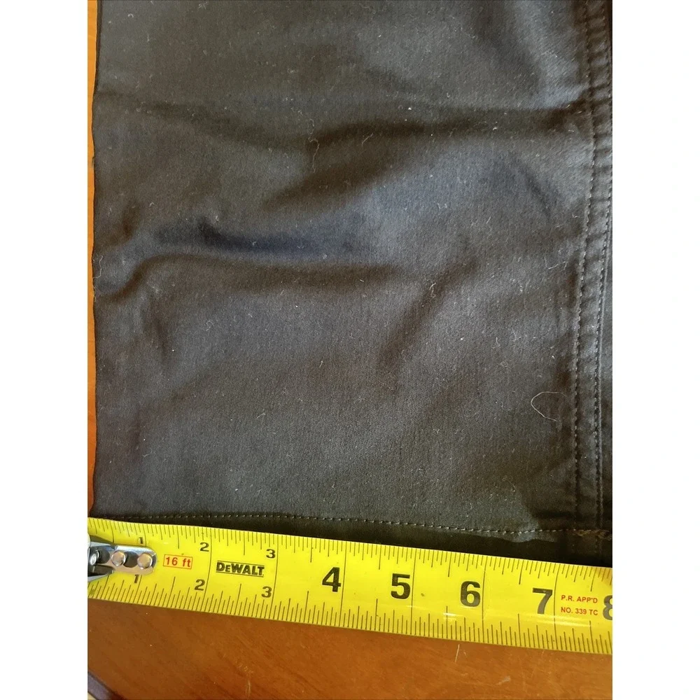 Sonama Black All Day Pants Straight Big & Tall Size 46x30
